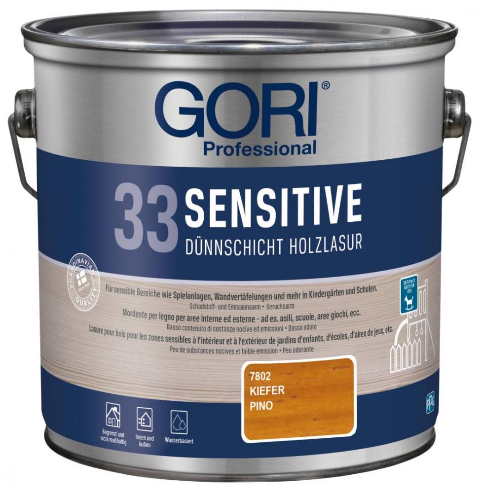 GORI 33 Sensitiv-Lasur Kiefer 2,50 ltr.